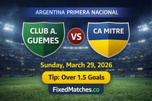 Club A. Guemes vs CA Mitre analysis 29 March 2026 Club A. Guemes vs CA Mitre analysis 29 March 2026