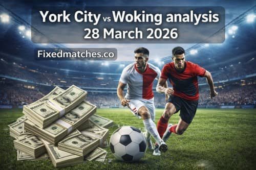 York City vs Woking analysis 28 March 2026